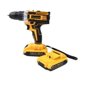 Cordless Drill Set – 21V Lithium Double Battery Kit | PowerXpert