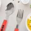 Stainless Steel Cutlery Set – 24-Piece with Stand | Serve Stellar
