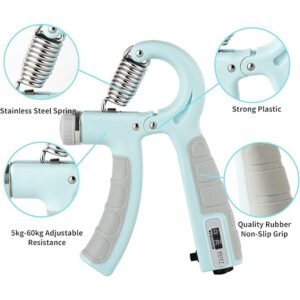 Hand Grip Strength Trainer – Adjustable Resistance for Forearms | XcelCraft