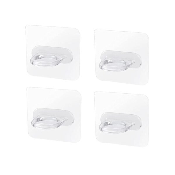 Adhesive Wall Hooks – Strong Hold, No Drilling Needed for Easy Organisation