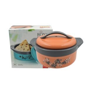 Insulated Casserole Box – Floral Steel Hot Pot 2500ml | Nekza