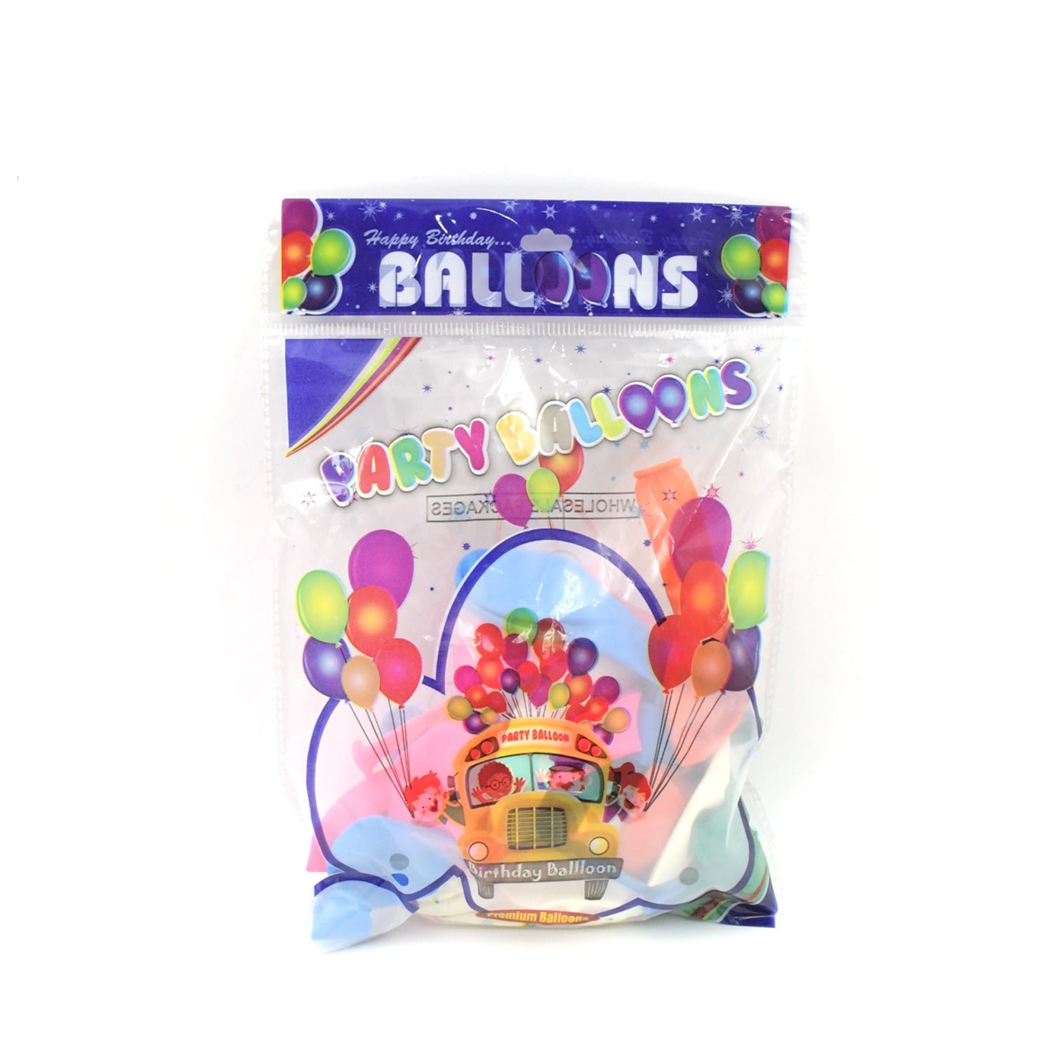Party Balloons – 24 Pcs Multicolor Latex Set | Play & Move