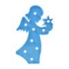 LED Angel Night Light – Battery Operated Room Decor | Deskrova