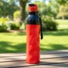 1000ml Sports Water Bottle – Leakproof Flip Lid & Carry Strap