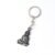 Hanuman Ji Sitting Pose Metal Keychain – Durable Spiritual Key Ring