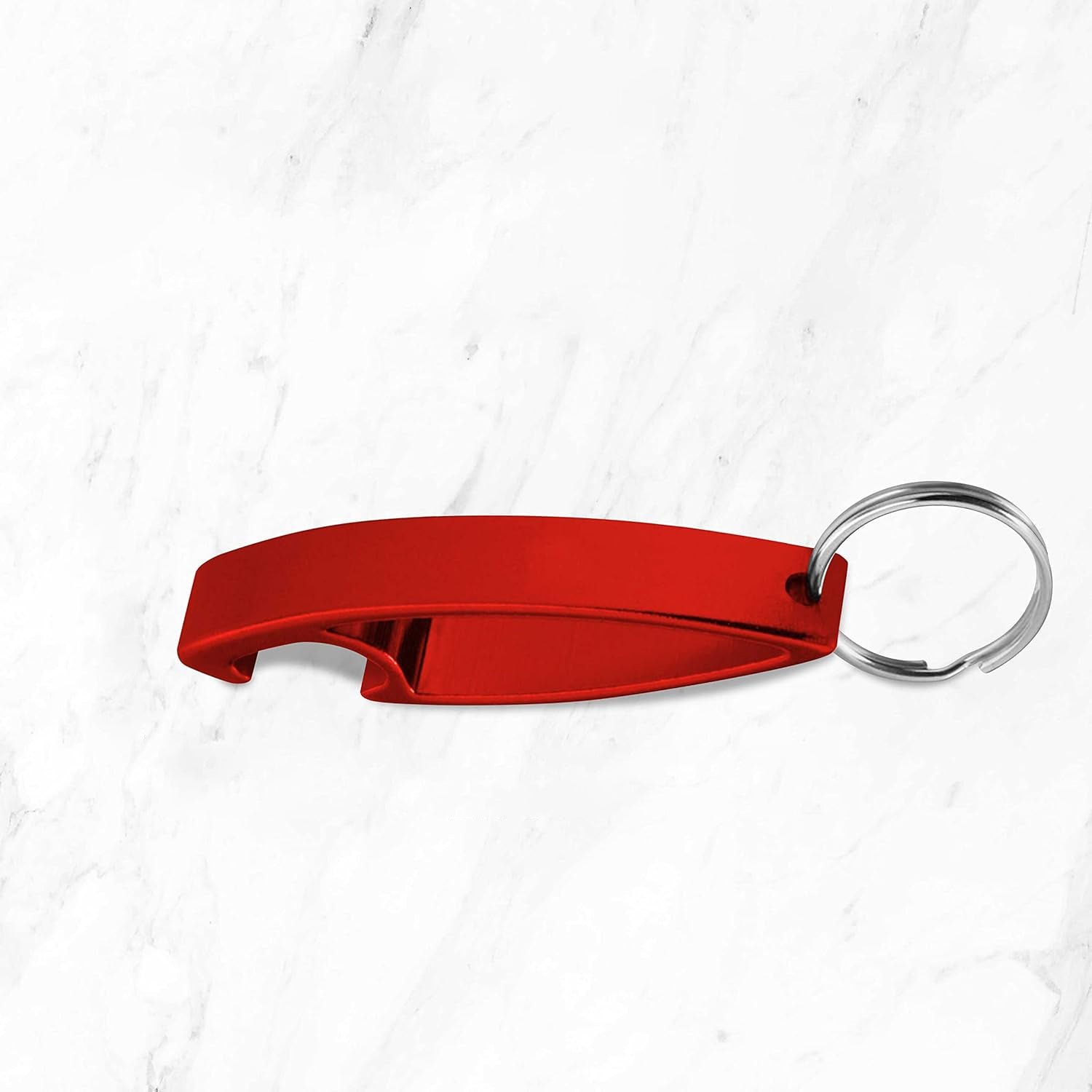 Metal Bottle Opener Keychain – Compact 2-in-1 Portable Tool