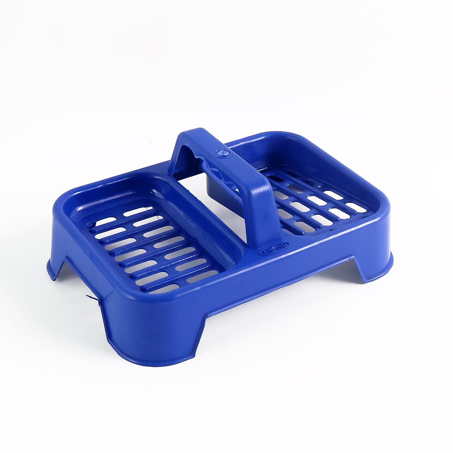 Double Soap Dish Stand – 2-in-1 with Handle & Drainage