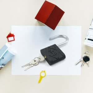 Iron Padlock – Waterproof, Anti-Theft Brass Core | Safelix