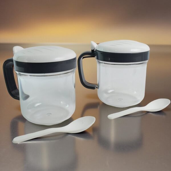Pickle Container Set – Airtight & Unbreakable 2-Piece Jars