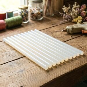 Heavy Duty Hot Melt Glue Sticks – 10 Pc Transparent 29 cm