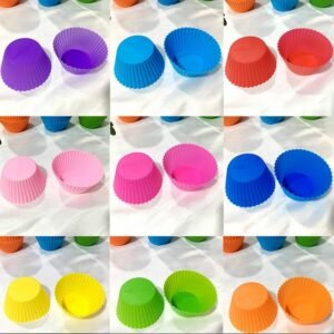 Silicone Cupcake Mould – Reusable Non-Stick Baking Cup | Bake & Dwell