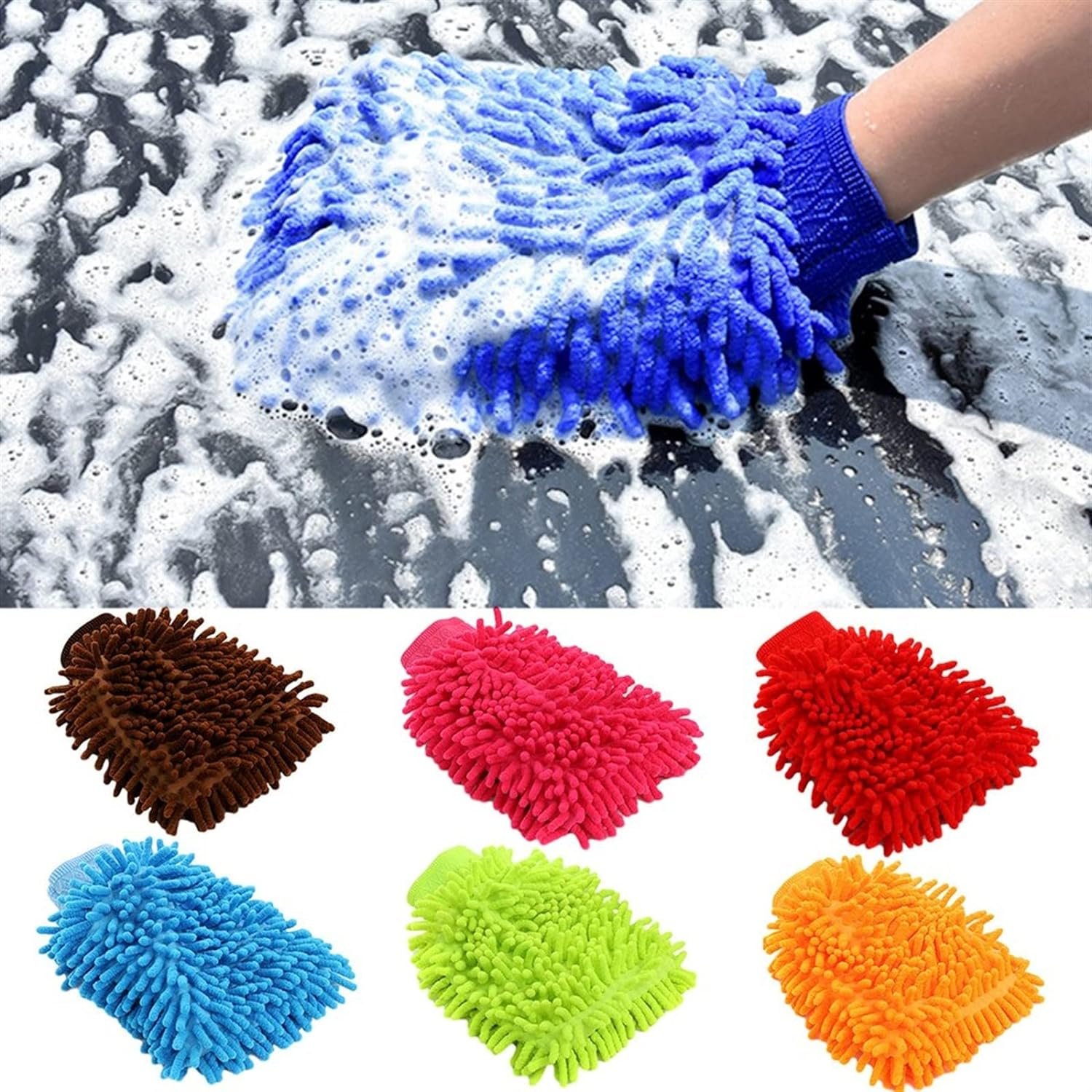 Microfiber Cleaning Glove – Double-Sided, Multi-Surface | Velvet Wipe