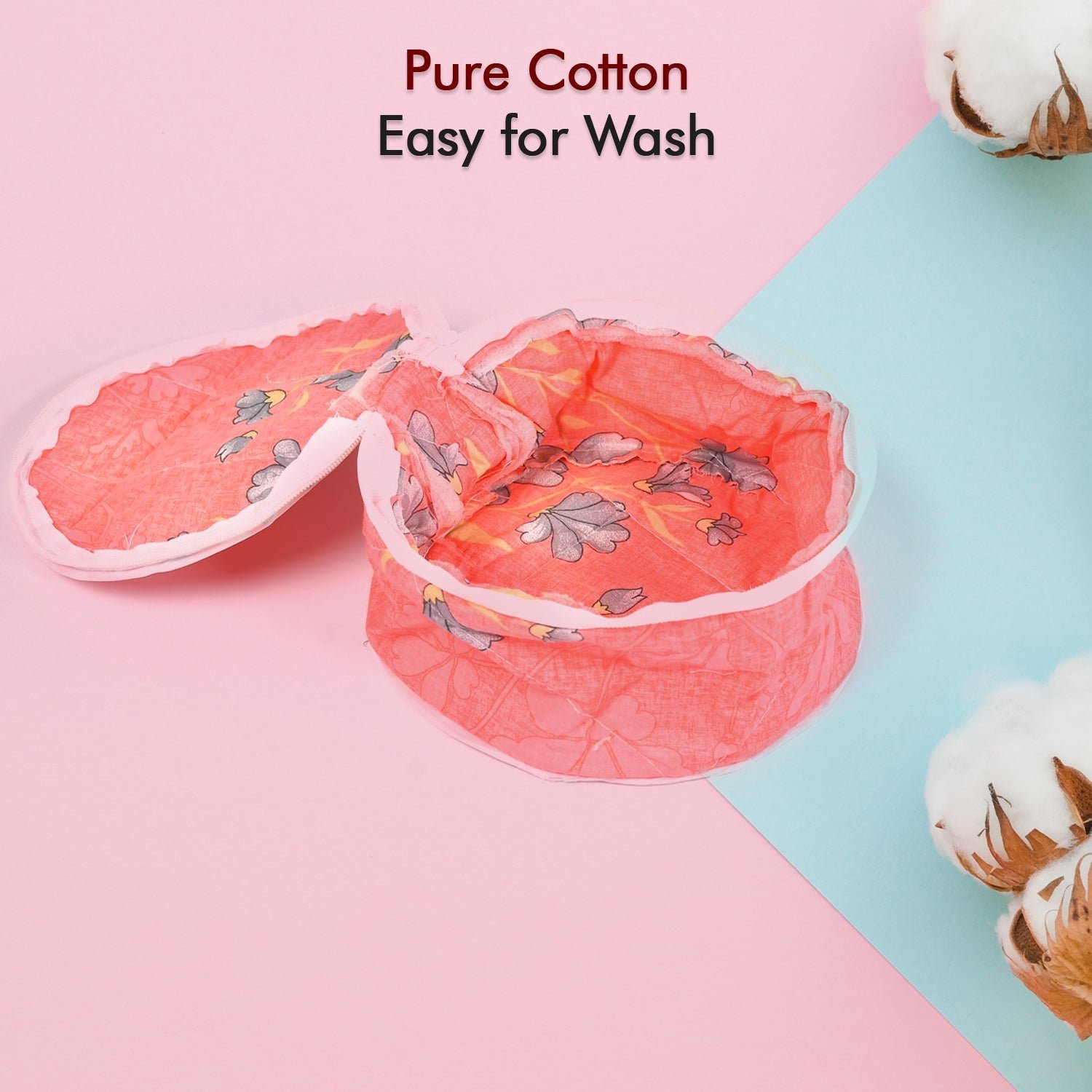 Chapatti Box – Washable Cotton Roti Casserole | Lunchie Bunchie