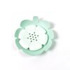 Plastic Soap Dish – Self-Draining Floral Design | VelvetBubbles