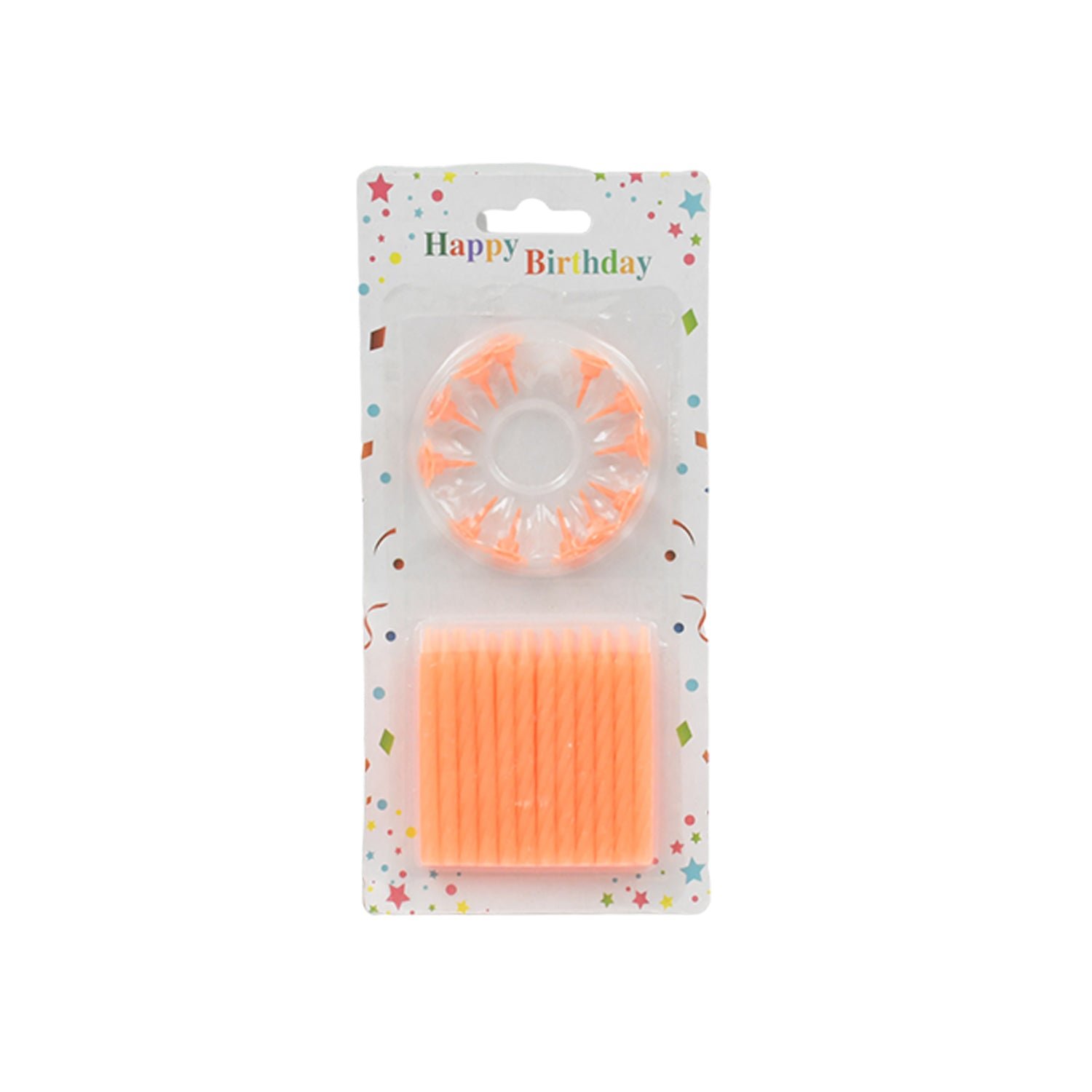 Birthday Party Candles – 24 Multicolor Pack | Styleva