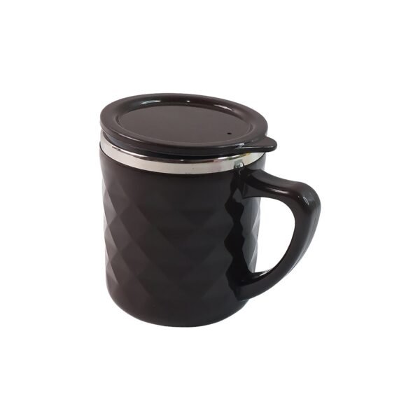 Insulated Tea & Coffee Mug – Leak-Resistant with Metal Inner Cup