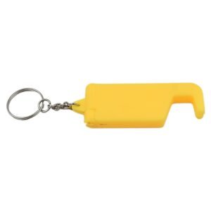 Keychain Mobile Stand – 2-in-1 Plastic Phone Holder (100 Pcs) | Mobiléon