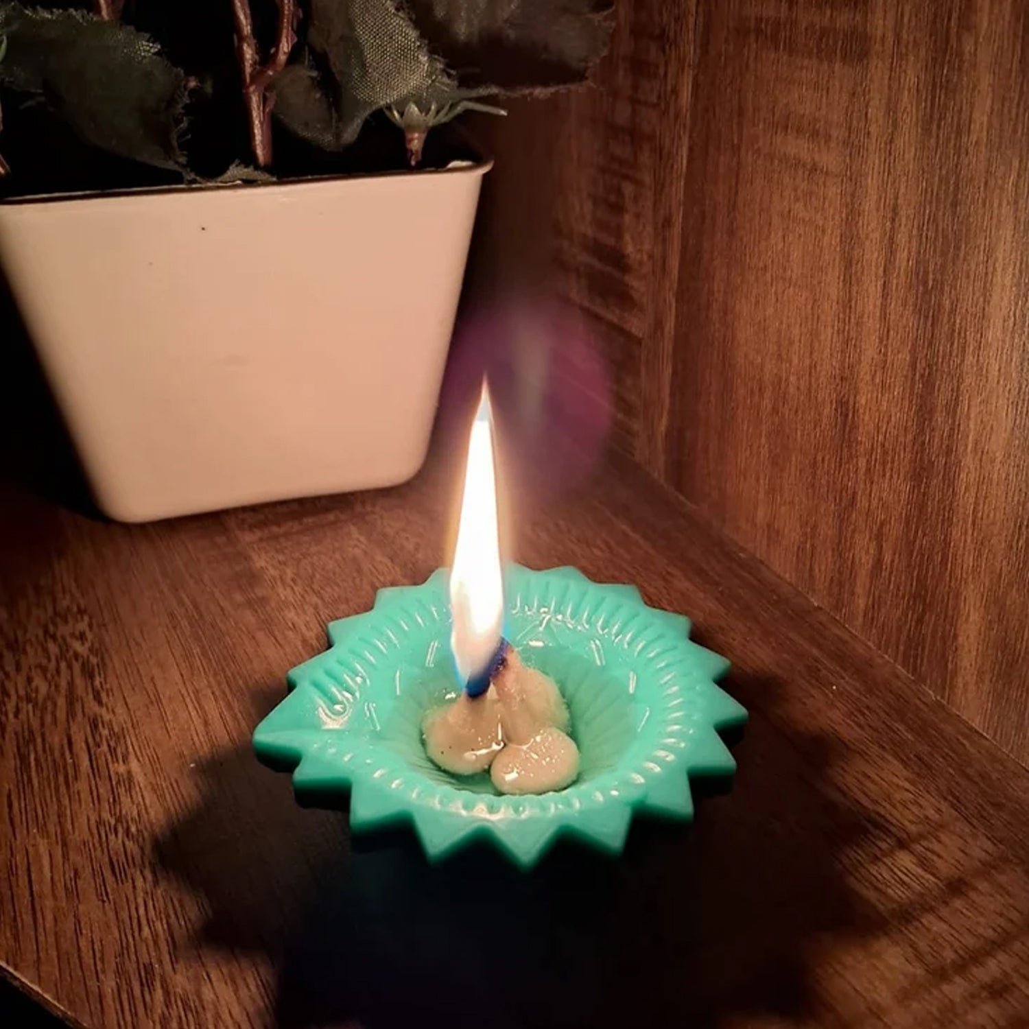 Silicone Diwali Diya – Colourful Reusable Set (12 Pcs) | Giftoiza