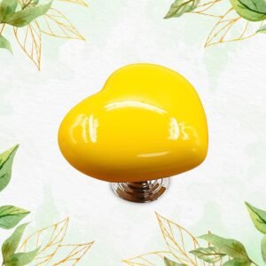 Heart-Shaped Knob – Versatile ABS Handle for Cabinets & Toilets | Bathora