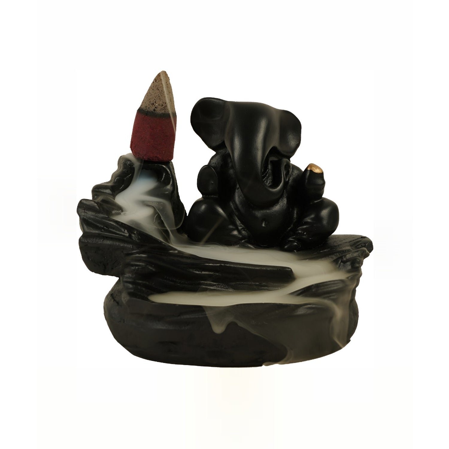 Smoke Fountain Ganesha Idol – Divine Home Decor | Giftoiza