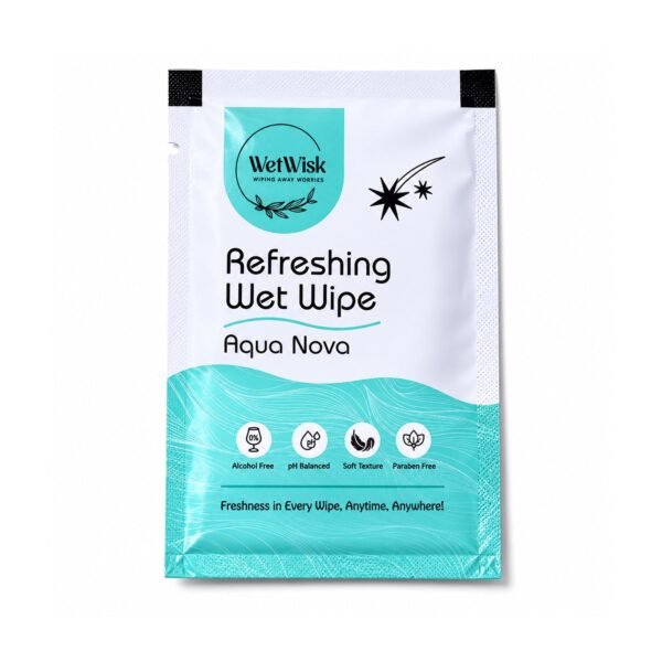 Aqua Nova Refreshing Wet Wipe – Gentle & Travel-Friendly Cleansing
