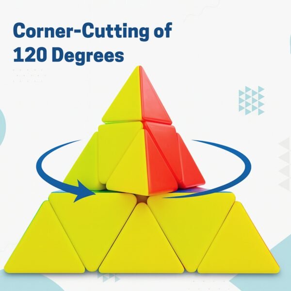 Triangle Puzzle Cube – Fast & Smooth Brain Teaser Toy