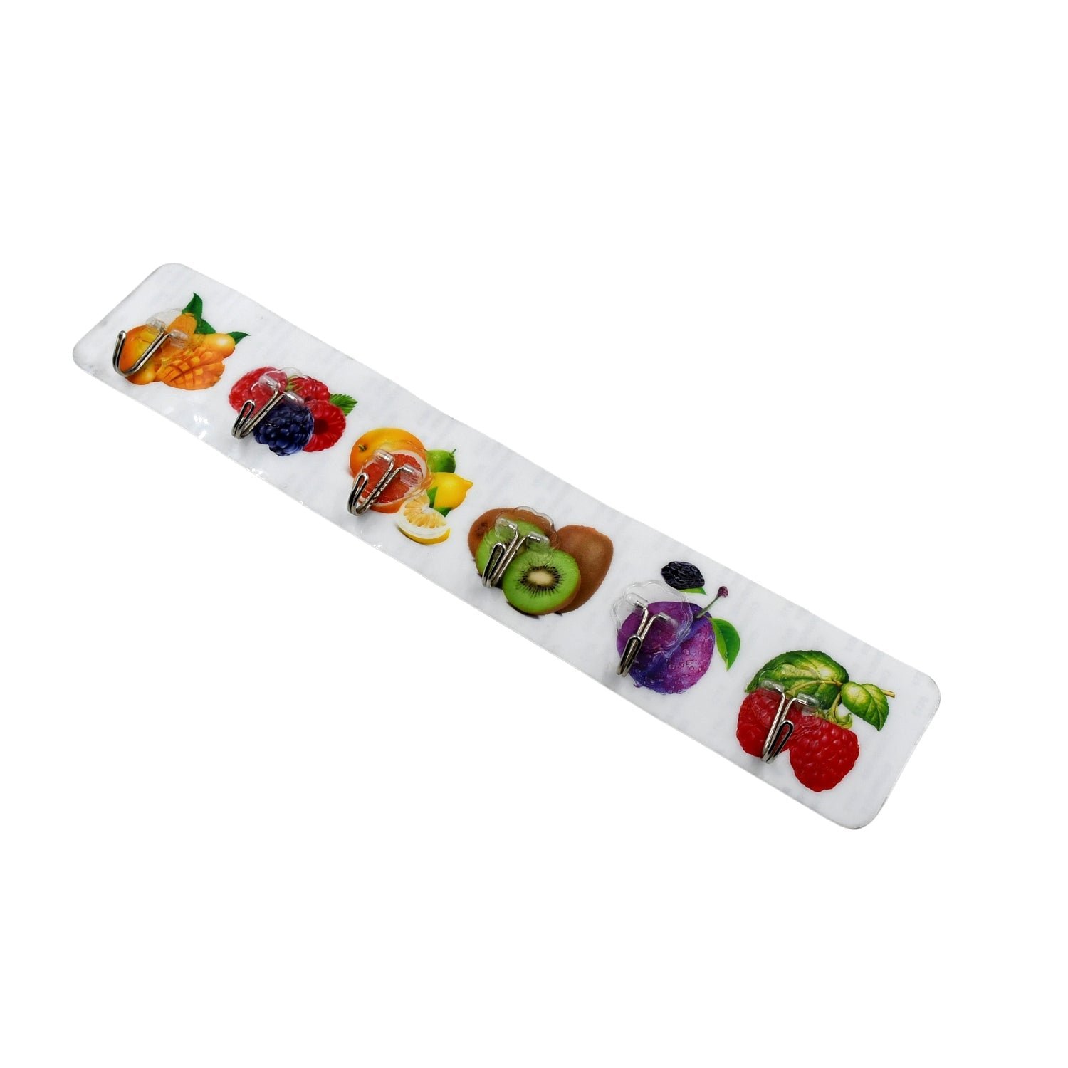 Adhesive Wall Hooks – Strong, Transparent, Multiuse (6 Pcs) | GlimmerHome