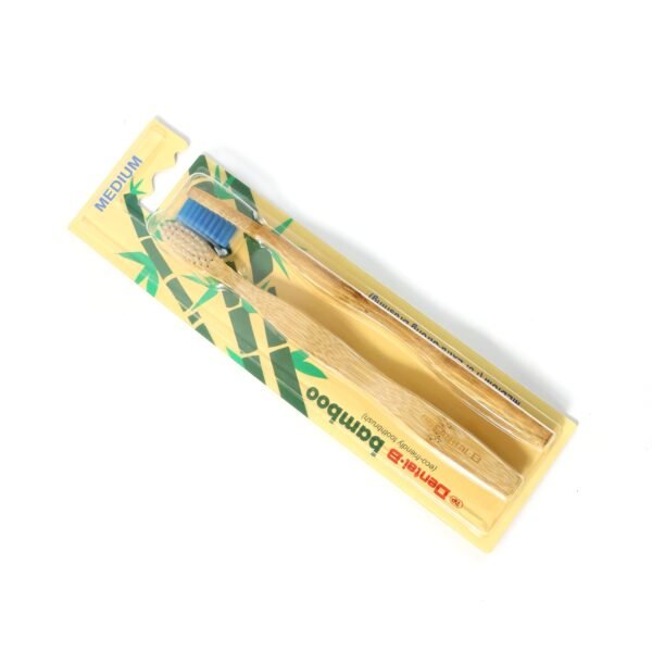 Bamboo Toothbrush Twin Pack – Eco-Friendly Daily Oral Care