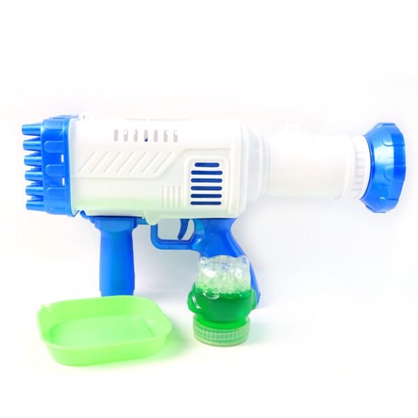 Bubble Gun for Kids – 32 Holes, Powerful Blaster | Play & Move