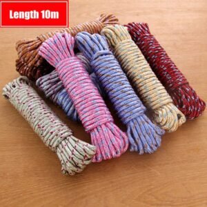 Laundry Clothesline 10m Nylon – Heavy-Duty & Portable | Velvet Organizers