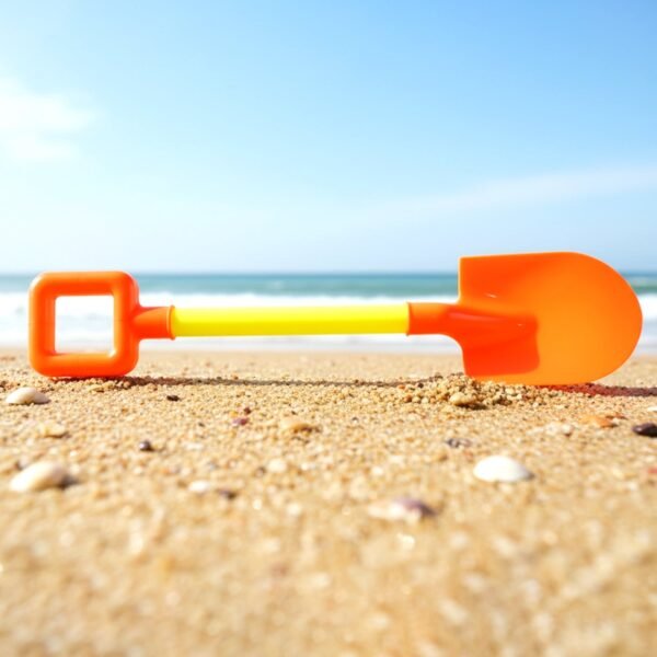 Kids Beach Sand Shovel – Lightweight Plastic with Easy Grip Handle