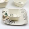 Plastic Dinner Set – 11-Piece Food-Grade Tableware | Jiaqi