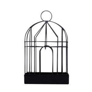 Mosquito Coil Holder – Vintage Iron Birdcage Design