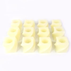 LED Flameless Decorative Candle Set – 12 Square Tealight Lamps