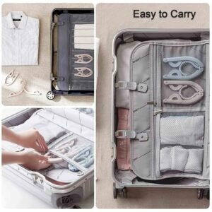 Travel Hangers – Folding Portable Clothes Drying Rack | BathNova