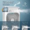 Portable Air Cooler Fan – Personal Cooling with 7-Color Light