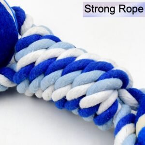 Cotton Rope Dog Toy – Interactive Chew Ball for Pets | Dollamis