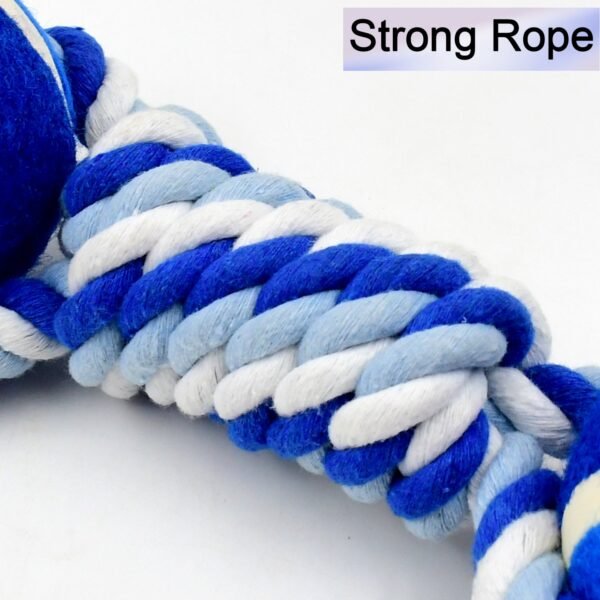 Cotton Rope Dog Toy – Interactive Chew Ball for Pets | Dollamis