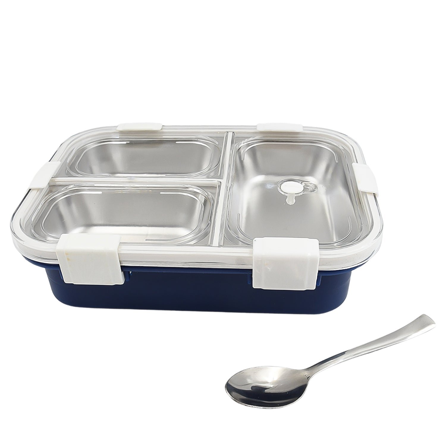 Insulated Lunch Box – 3-Compartment Stainless Steel | Lunchie Bunchie