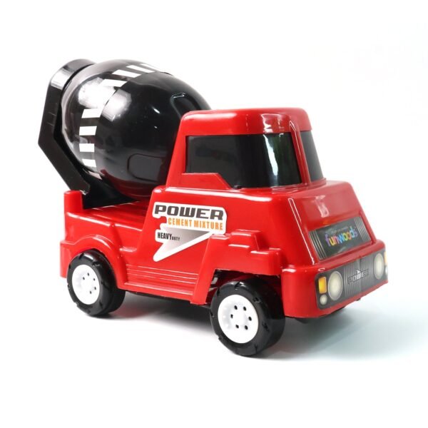 Kids Cement Mixer Toy Truck – Friction Powered Fun for Toddlers
