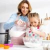 Stainless Steel Egg Whisk Hand Push Rotary Blender 27 cm