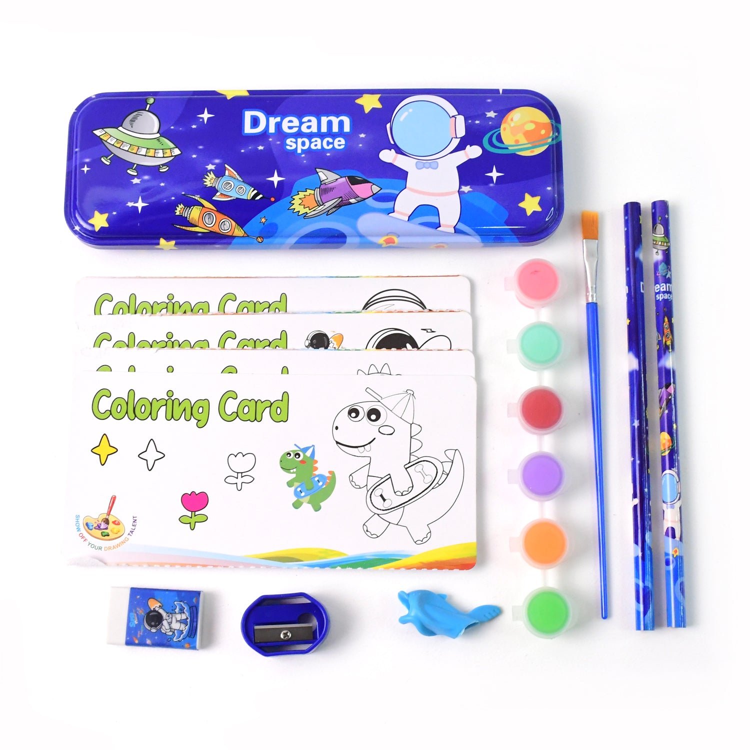 Space Theme Kids Stationery Set – Creative Art & Learning Kit