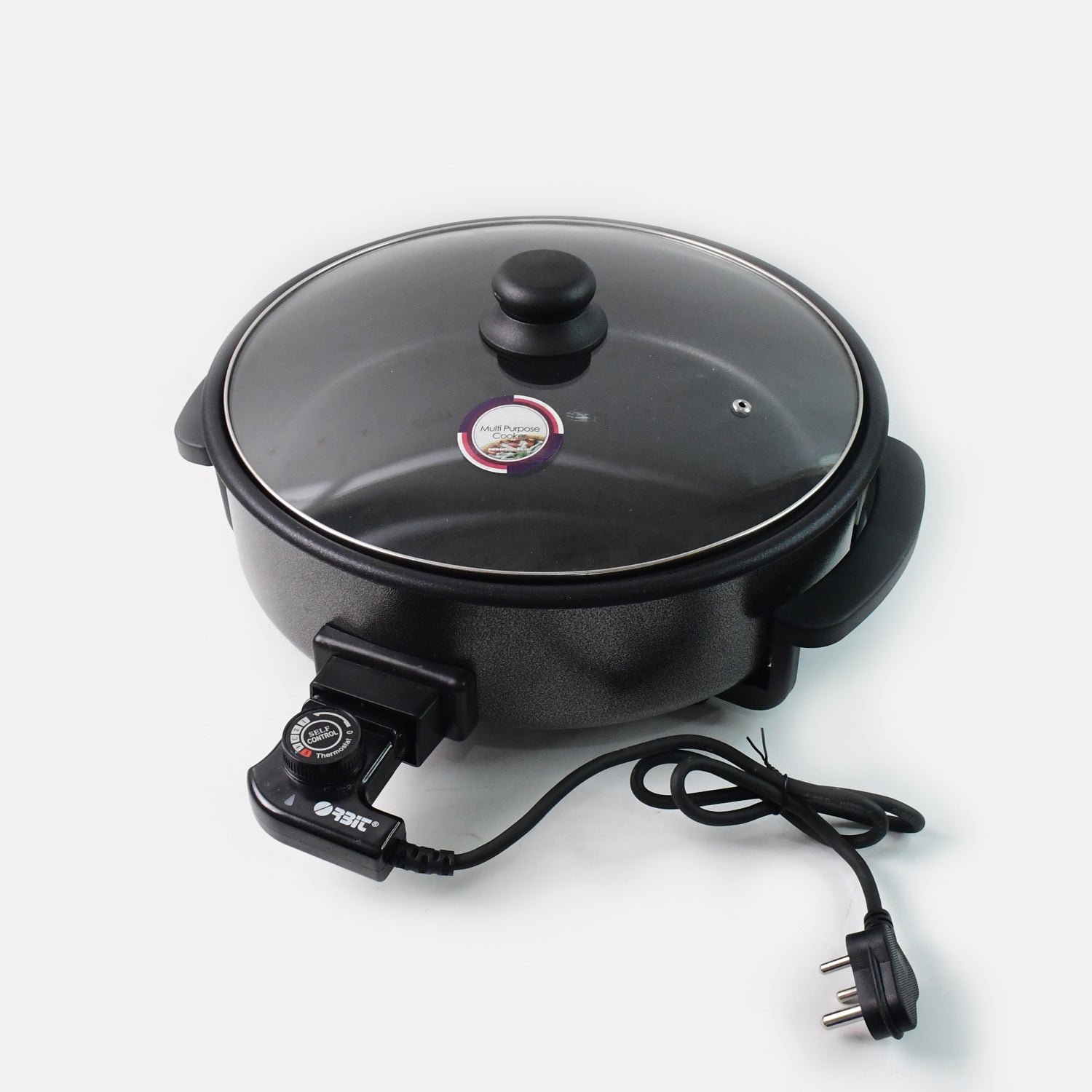 Electric Multi-Purpose Cooker – 1500W Powerful Non-Stick Pan