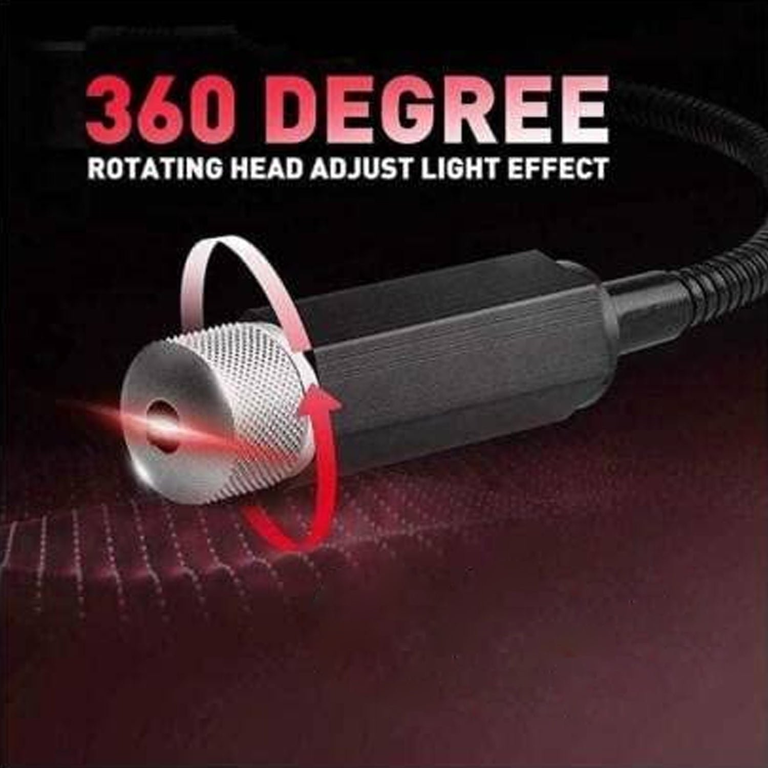 Car Star Projector – USB Roof Galaxy Light | Indo Glow