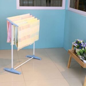 Portable Clothes Drying Rack – Foldable, Steel & Plastic | PHOBIA