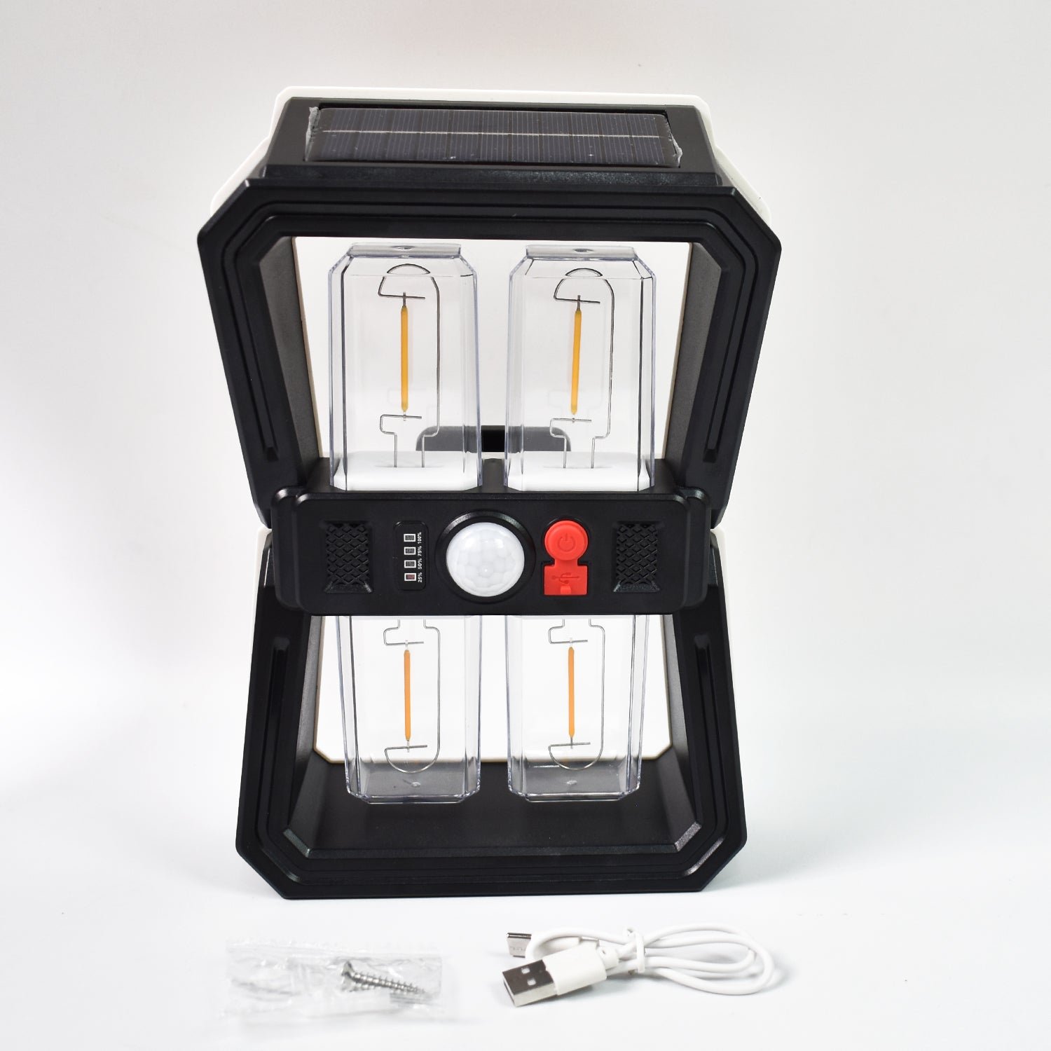 Solar Wall Lantern – 3 Modes & Motion Sensor | Indo Glow