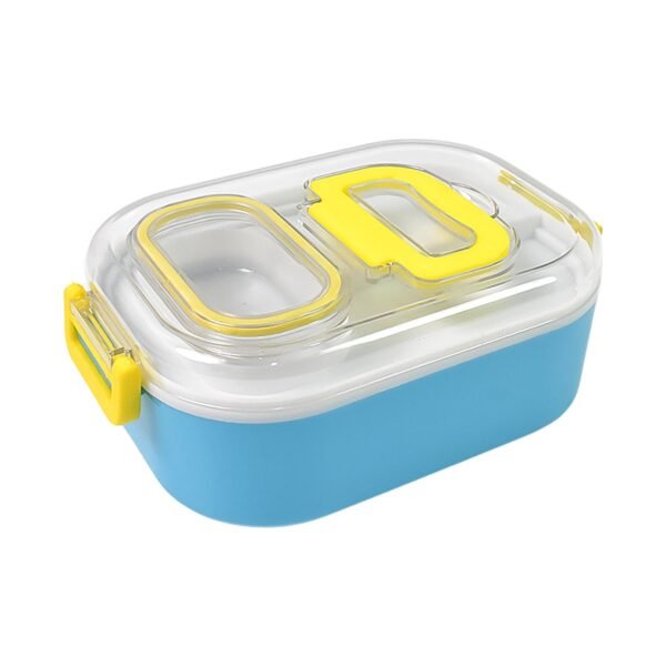 Kids Lunch Box – Durable Plastic with Spoon & Fork | Lunchie Bunchie