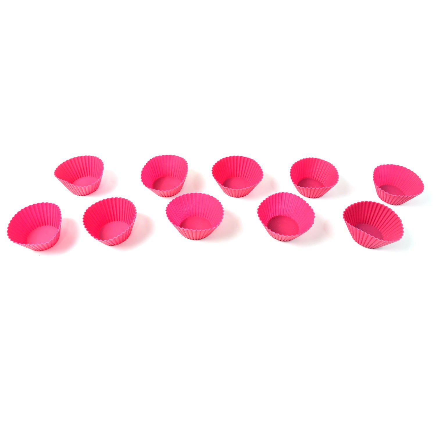 Silicone Cupcake Moulds – Flexible, Non-Stick Set of 10