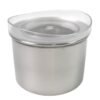 Stainless Steel Airtight Container – 500ml See-Through Lid | Konvex