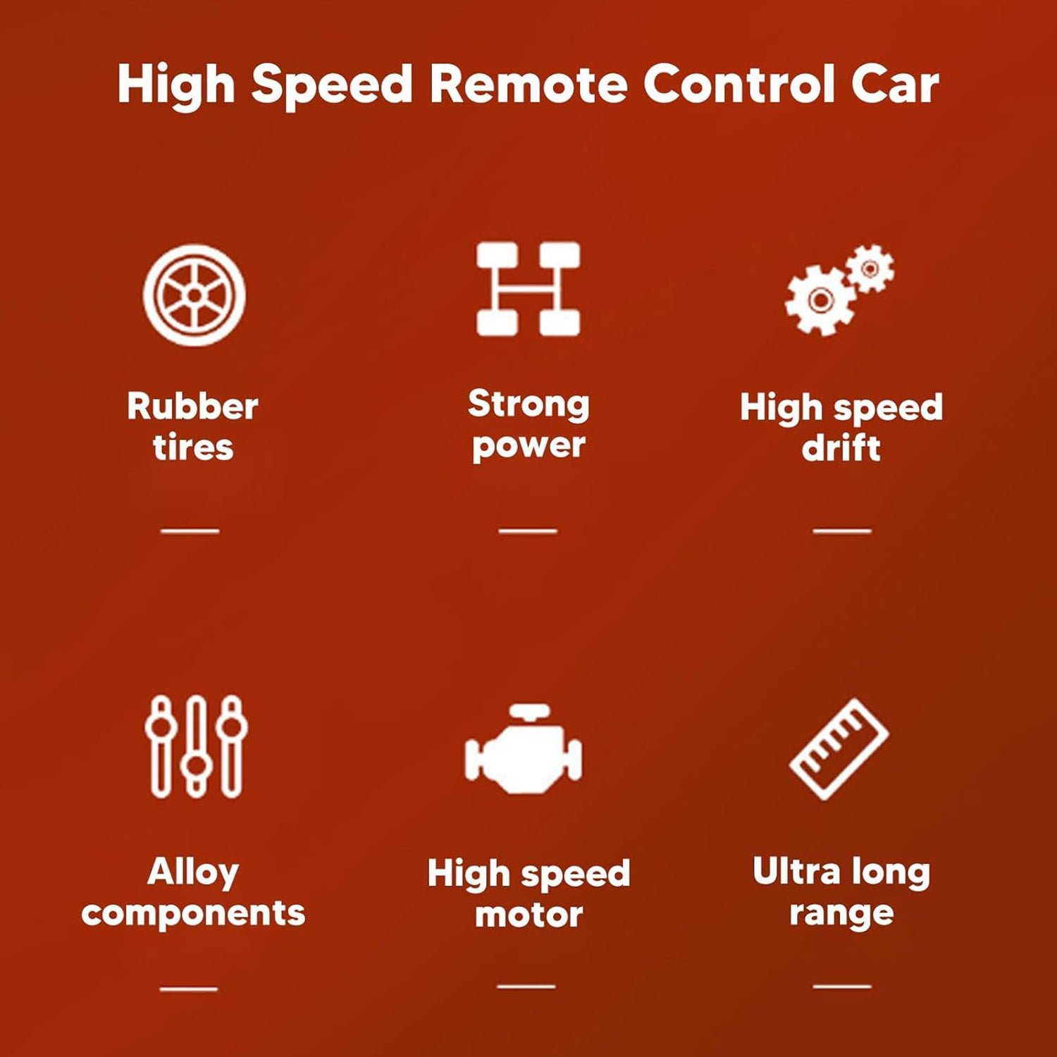 Metal RC Supercar – High-Speed Remote Control Racing Car